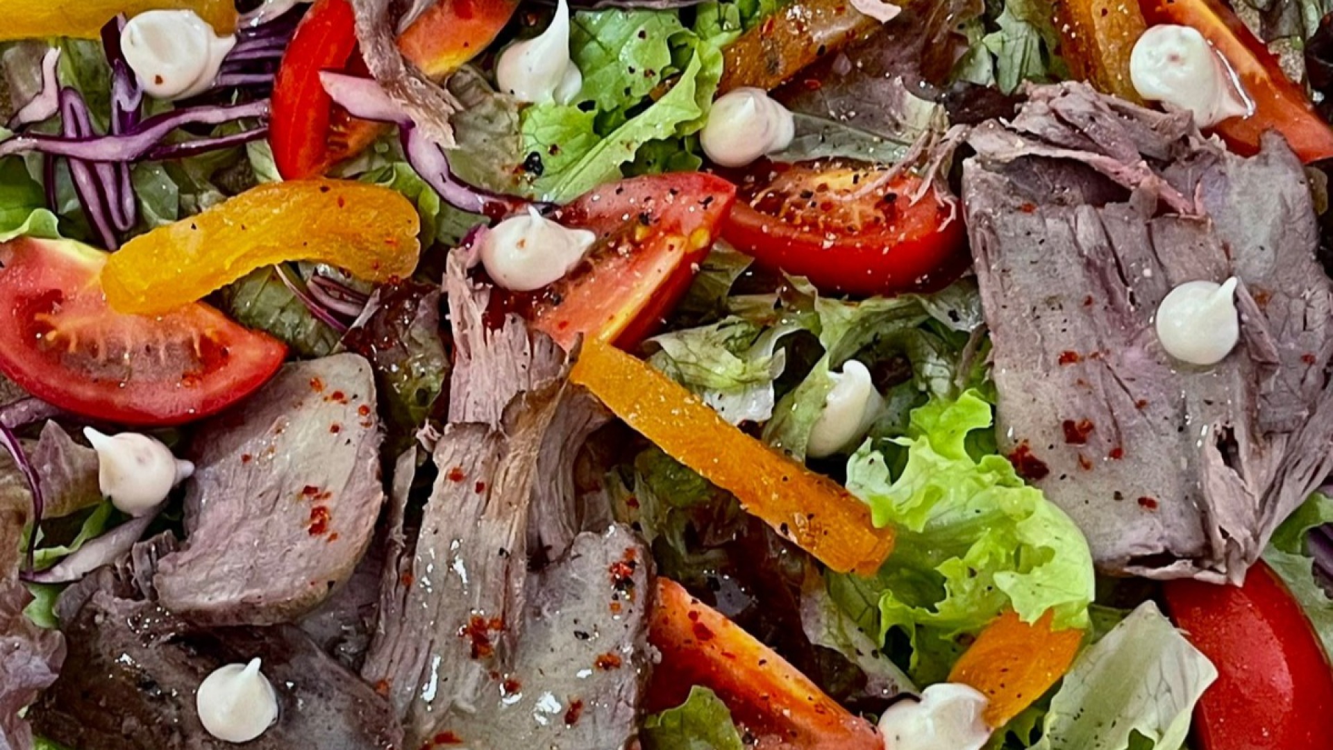 Roastbeef salad