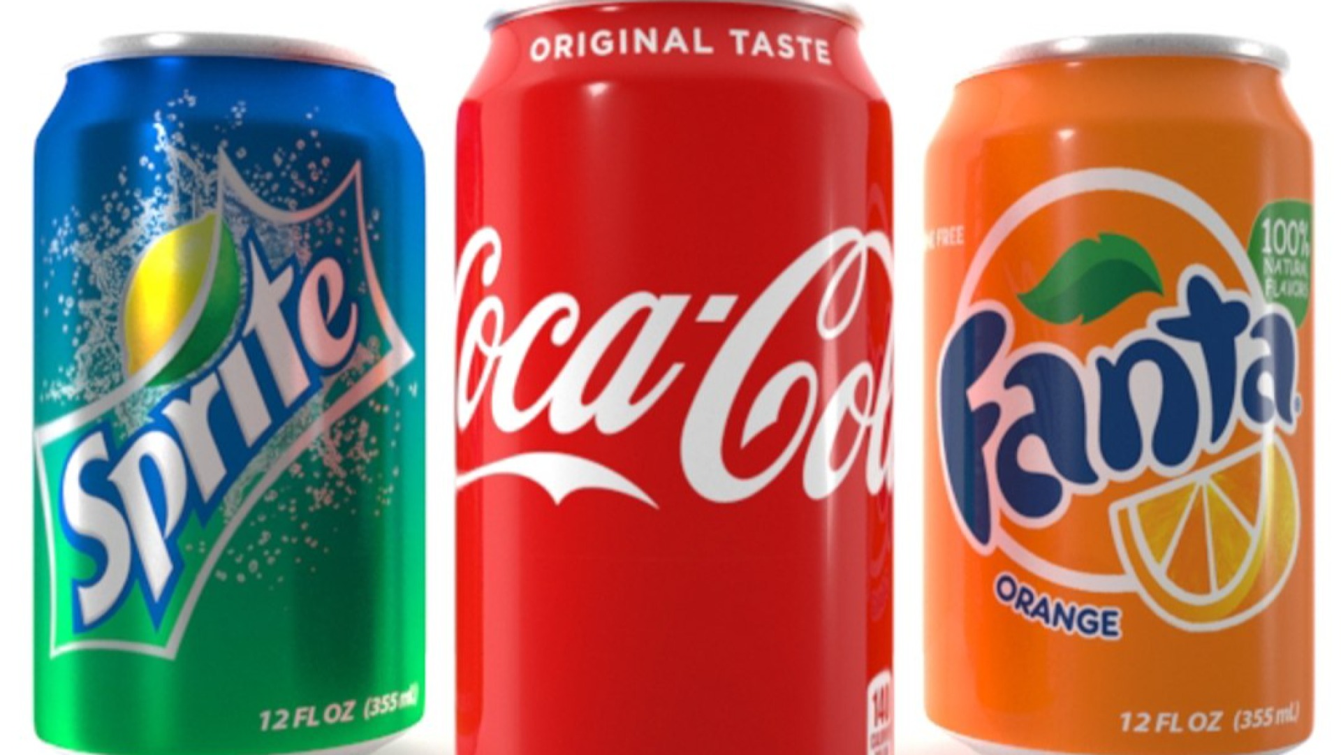 Cola / Cola Zero / Fanta / Sprite