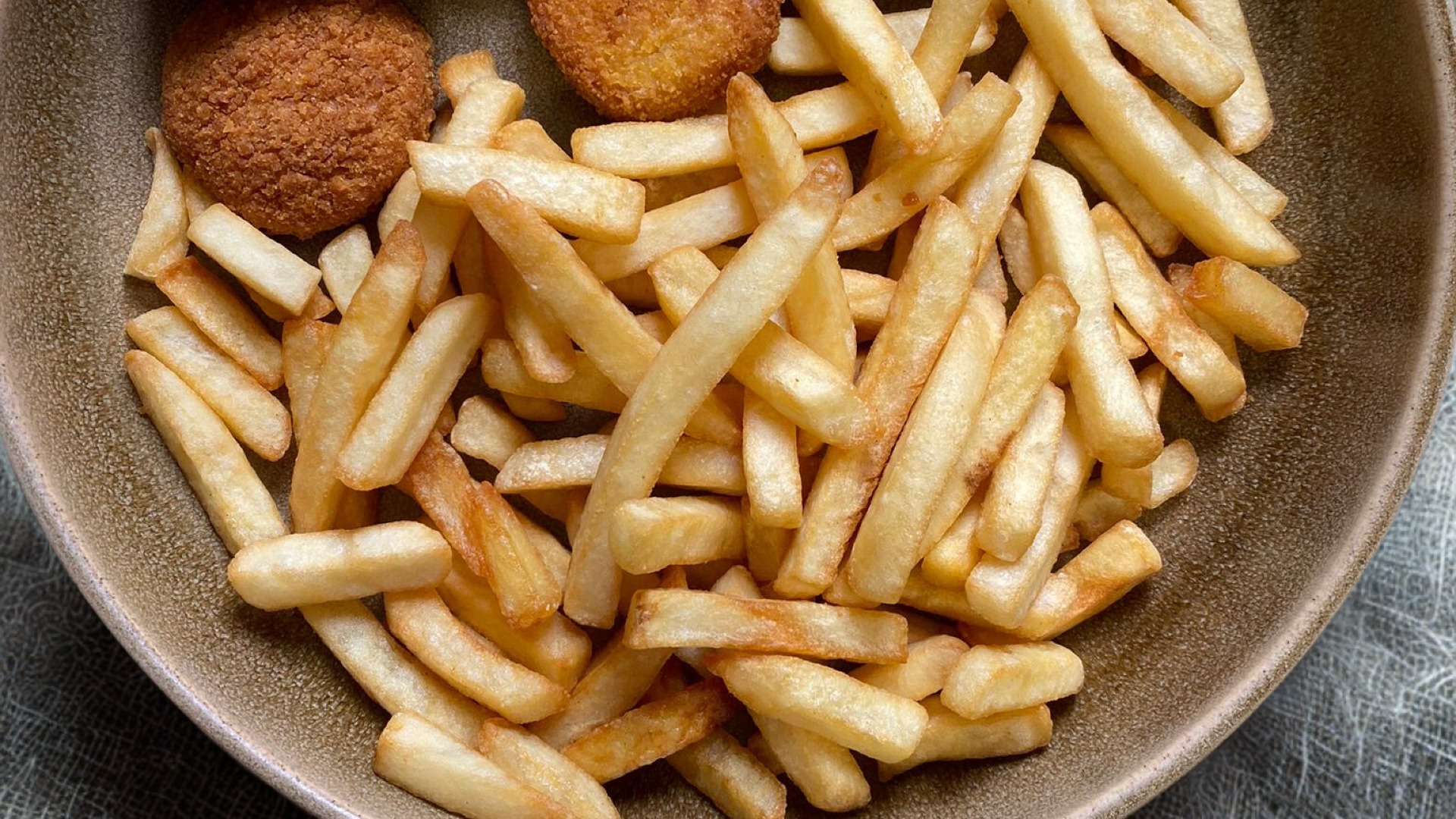 [Kids Menu] Chicken nuggets with french fries